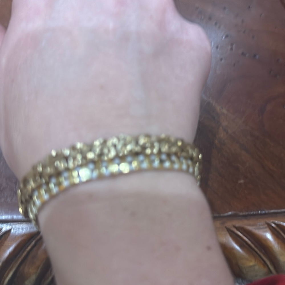 Gold bracelets